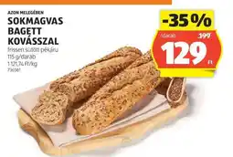 ALDI Sokmagvas Bagett Kovászzal ajánlat
