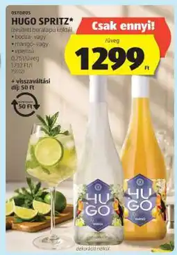 ALDI HUGO SPRITZ ajánlat