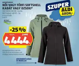 ALDI Női vagy férfi softshell kabát vagy dzseki ajánlat