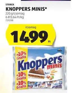 ALDI KNOPPERS MINIS ajánlat