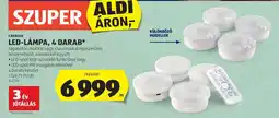 ALDI CASALUX LED-lámpa, 4 darab ajánlat