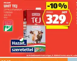 ALDI Milsani UHT Tej ajánlat