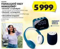 ALDI Pantone Fejhallgat vagy Hangszr ajánlat