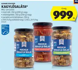 ALDI Almare Seafood Kagylsaláta ajánlat