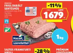 ALDI Friss Darált Sertéshús ajánlat