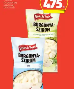 ALDI Snack Fun Burgonyaszirm ajánlat