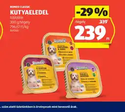 ALDI Romeo Classic Kutyaeledel ajánlat