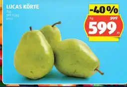ALDI Lucas Körte ajánlat