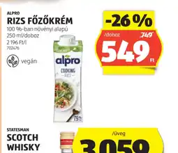 ALDI Alpro Rizs Főzőkrém ajánlat