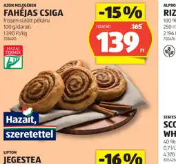 ALDI Fahéjas Csiga ajánlat