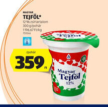 ALDI Magyar Tejfol ajánlat