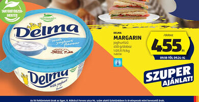 ALDI Delma Margarin ajánlat