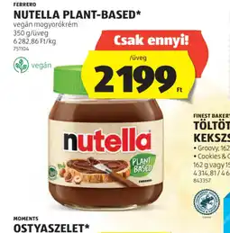 ALDI Nutella Plant-Based ajánlat