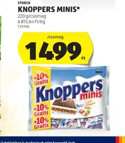 ALDI Storck Knoppers Minis ajánlat