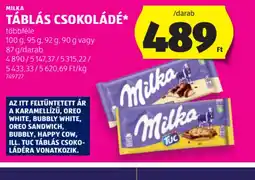 ALDI Milka Táblás Csokoládé ajánlat