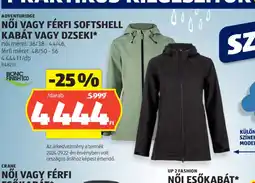 ALDI Adventuridge Női vagy férfi softshell kabát vagy dzseki ajánlat