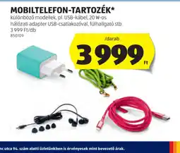 ALDI Mobiltelefon-tartozék ajánlat