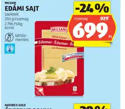 ALDI Milsani Edámi Sajt ajánlat