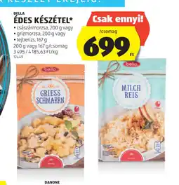ALDI Bella Édes Készétel ajánlat