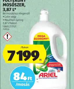 ALDI Ariel Folyékony Mosszer ajánlat