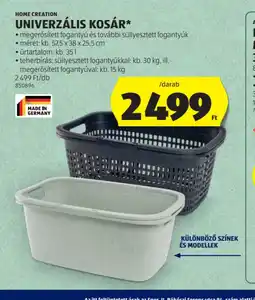 ALDI Home Creation Univerzális Kosár ajánlat