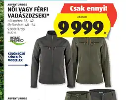 ALDI Adventuridge Női vagy Férfi Vadásdzseki ajánlat