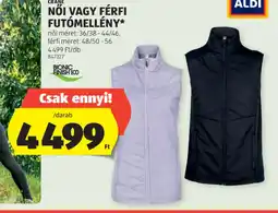 ALDI Női vagy férfi futmellény ajánlat