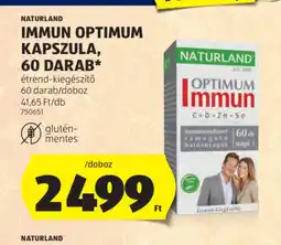 ALDI Naturland Immun Optimum Kapszula ajánlat