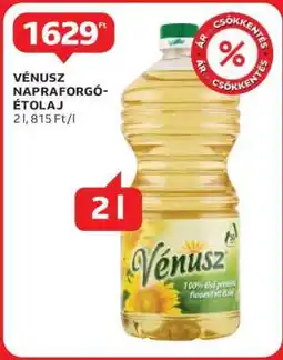 Auchan VÉNUSZ Napraforgó-étolaj ajánlat