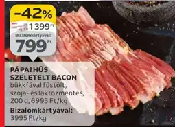 Auchan Pápai Hús Szeletelt Bacon ajánlat