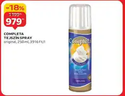 Auchan Completa Tejszín Spray ajánlat