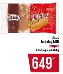 Coop Jaus Hot-dog kifli ajánlat