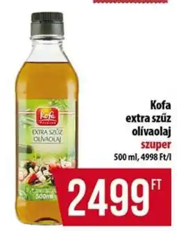 Coop Kofa extra szűz olívaolaj ajánlat