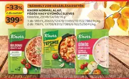 Auchan Knorr Normál Alap, Főzős vagy Gyümölcsleves ajánlat