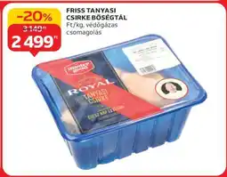 Auchan FRISS TANYASI CSIRKE BŐSÉGTÁL ajánlat