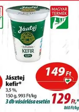 Coop Jásztej kefir ajánlat