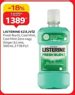 Auchan LISTERINE Szájvíz ajánlat