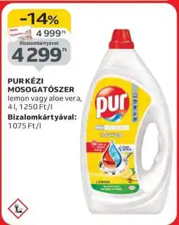 Auchan Pur kézi mosogatószer ajánlat