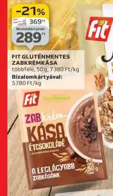 Auchan FIT GLUTÉNMENTES ZABKRÉMKÁSA ajánlat