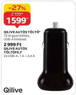 Auchan Qilive Autós Töltő ajánlat