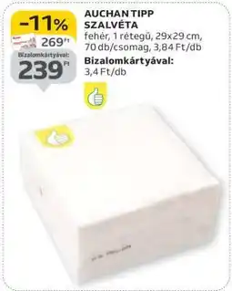 Auchan AUCHAN TIPP SZALVÉTA ajánlat