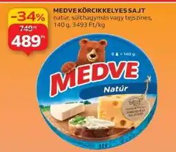 Auchan MEDVE KÖRCIKKELYES SAJT ajánlat