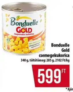 Coop Bonduelle Gold Csemegekukorica ajánlat