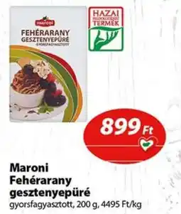 Coop Maroni Fehérarany gesztenyepüré ajánlat