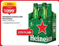 Auchan Heineken üveges sör multipack ajánlat