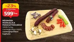 Auchan Régimódi Mangalica Parasztkolbász ajánlat