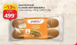 Auchan PANTASTICO! CLASSIC HOT DOG KIFLI ajánlat