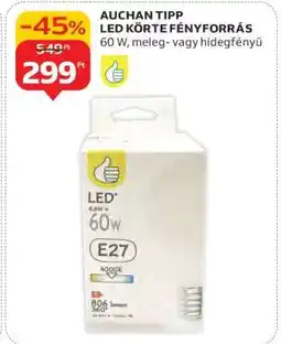 Auchan AUCHAN TIPP LED KÖRTE FÉNYFORRÁS ajánlat