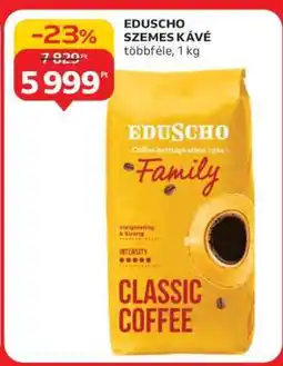 Auchan Eduscho szemes kávé ajánlat