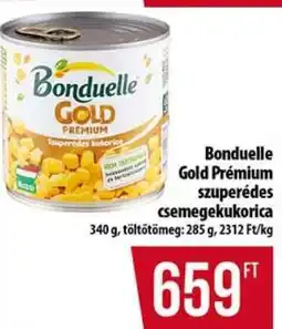Coop Bonduelle Gold Prémium szuperédes csemegekukorica ajánlat
